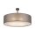 Plafonnier en graphite Salon Lampe YASA