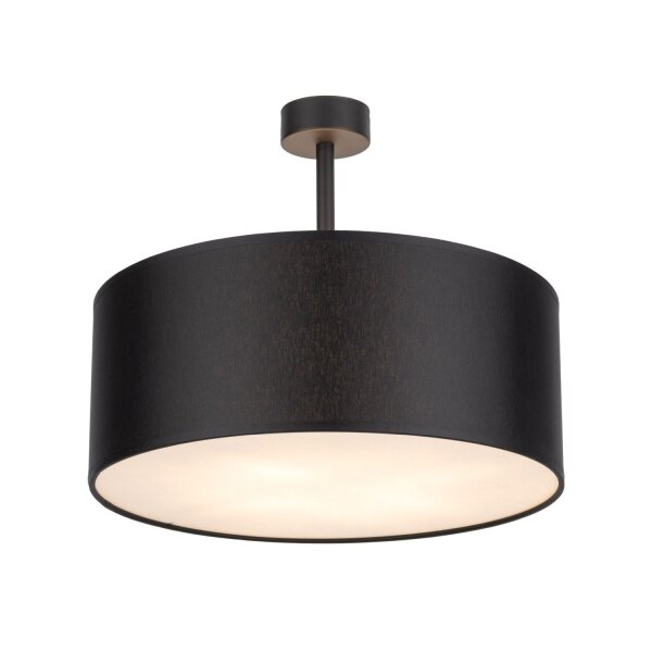 Plafonnier YASA Noir Blanc Salon Lampe