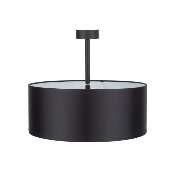 Plafonnier YASA Noir Blanc Salon Lampe