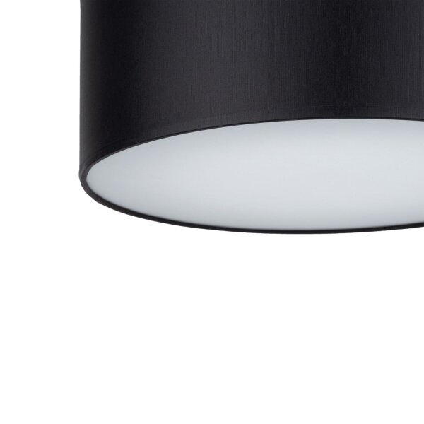 Plafonnier YASA Noir Blanc Salon Lampe