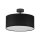 Plafonnier YASA Noir Blanc Salon Lampe