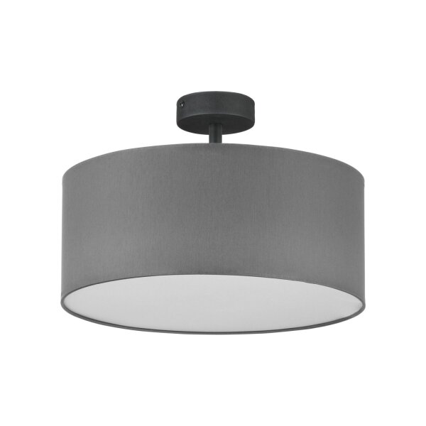 Plafonnier YASA Graphite Blanc Salon Lampe