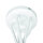 Plafonnier moderne 3-flmg blanc métal flexible