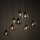 Suspension KALETE graphite ambre 6xE27 Lampe