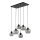 Suspension Graphite KALETE 6xE27 Lampe de table à manger
