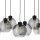 Suspension Noir Graphite 8xE27 Lampe de table à manger