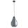 Lampe à suspendre en graphite noir goutte lampe GAWA