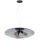 Lampe à suspendre en graphite 3-flmg ronde Lampe table à manger