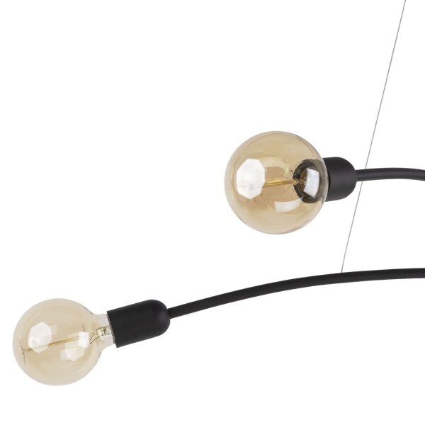 Suspension NOKO Noir Rétro Lampe de table à manger
