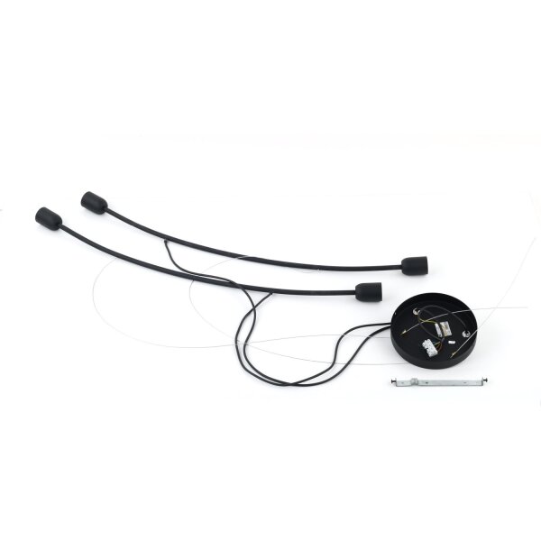 Suspension NOKO Noir Rétro Lampe de table à manger