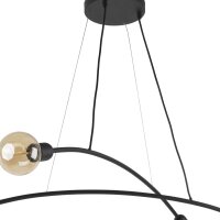 Suspension NOKO Noir Rétro Lampe de table à...