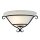 Applique murale AUSTEN m&eacute;tal rustique verre luminaire couloir