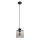 Lampe &agrave; suspension en verre graphite Lampe de table &agrave; manger ATIRI