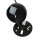 Lampe à suspendre en noir Boule Salle à manger Lampe E27
