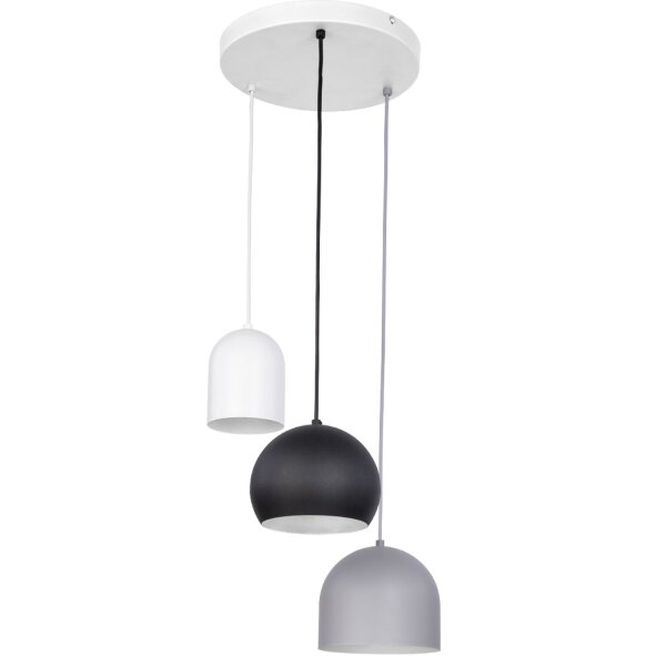 Suspension Gris Blanc Noir Lampe de table