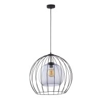 Lampe suspendue en graphite noir Lampe de salle à...