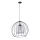 Lampe suspendue en graphite noir Lampe de salle à manger