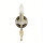 Applique design en laiton avec cristal CANDELA