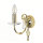 Applique design en laiton avec cristal CANDELA