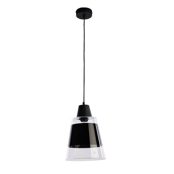 Suspension verre noir Trick