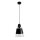 Suspension verre noir Trick