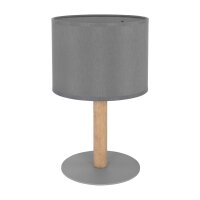 Lampe de table en bois graphite SEYA Lampe de salon