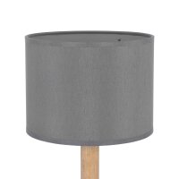 Lampe de table en bois graphite SEYA Lampe de salon