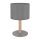 Lampe de table en bois graphite SEYA Lampe de salon