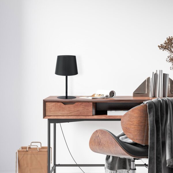 Lampe de table Maja Noir Moderne