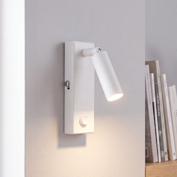Spot mural LED blanc pratique Lampe de lecture lit