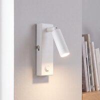 Spot mural LED blanc pratique Lampe de lecture lit