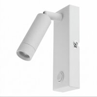 Spot mural LED blanc pratique Lampe de lecture lit