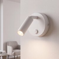 Spot LED rond à monter, blanc, lumière de...