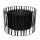 Abat-jour noir pour lampadaire E27 Cylindre Ø50cm