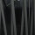 Abat-jour noir pour lampadaire E27 Cylindre Ø50cm