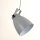 Lampe à suspendre métal gris E27 Ø 21 cm Industrial
