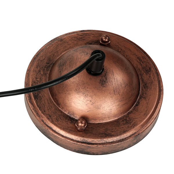 Suspension moderne FISHERMAN en cuivre antique