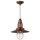 Suspension moderne FISHERMAN en cuivre antique