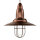 Suspension moderne FISHERMAN en cuivre antique