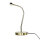 Lampe de table LED laiton mat