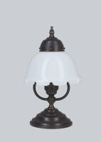 Lampe de table Art Nouveau laiton véritable...