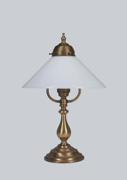 Lampes en laiton Art nouveau