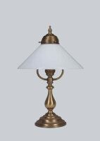 Lampes en laiton Art nouveau