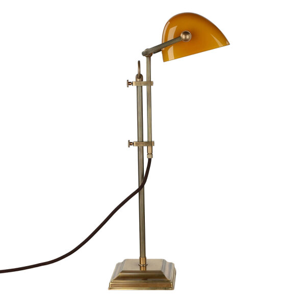 Lampe de banquier Art nouveau Lampe de banquier