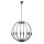Lustre Gris rond Ø 55 cm Métal 8x E14