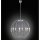 Lustre Gris rond Ø 55 cm Métal 8x E14