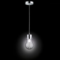 Suspension moderne en forme dampoule Ø29cm