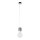 Lampe à suspendre verre métal design ampoule décoratif E14