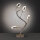 Lampe de table LED Moderne Marron Rouille Floral GORI