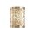 Applique pour couloir Feuille dargent Ornement JASMINA